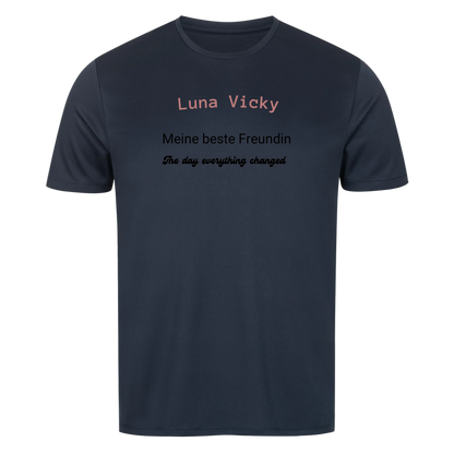 Personalisiertes T-Shirt mit Name, Datum & Wunschtext