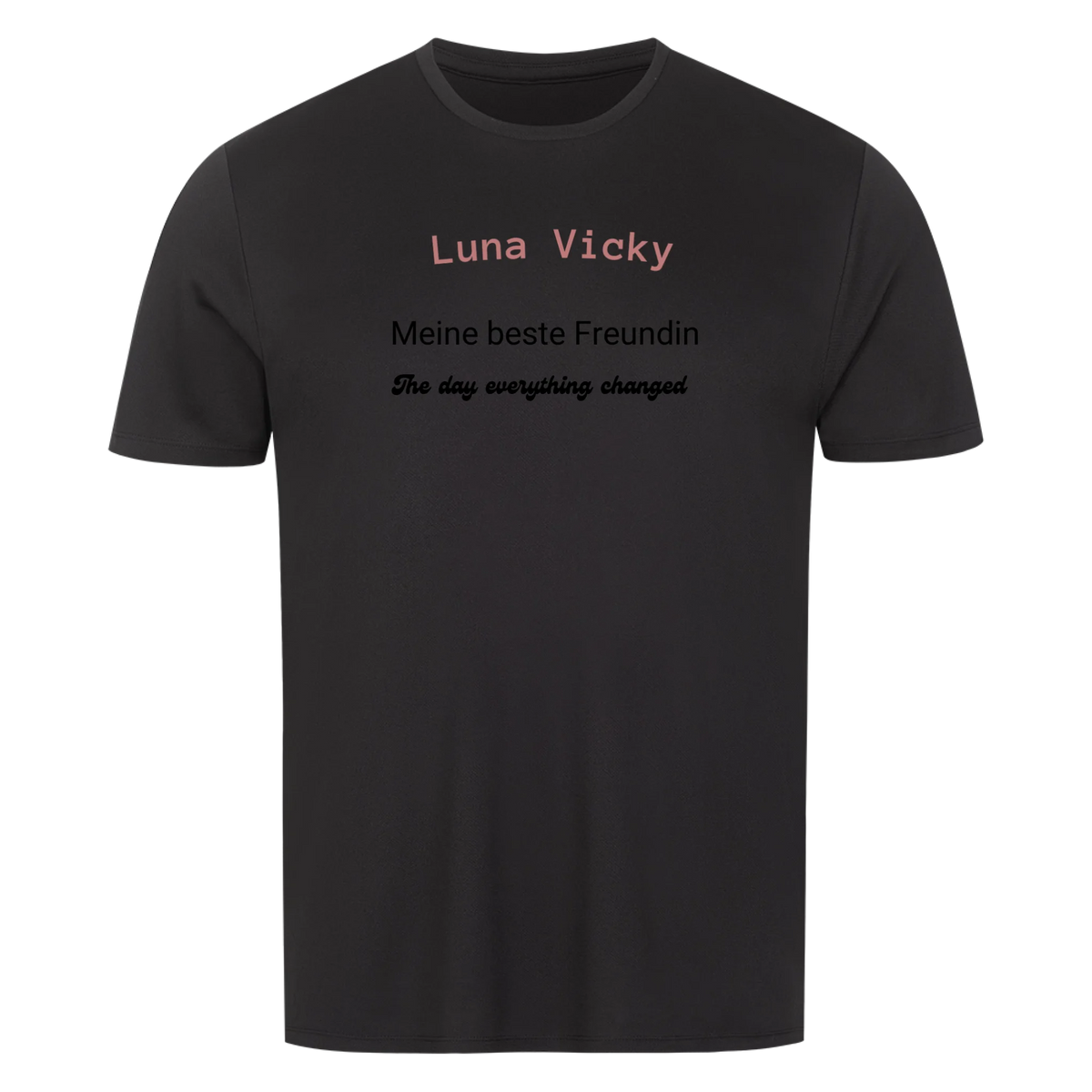 Personalisiertes T-Shirt mit Name, Datum & Wunschtext