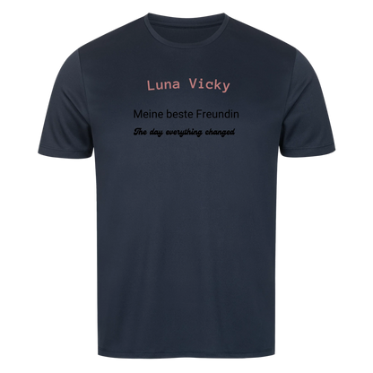 Personalisiertes T-Shirt mit Name, Datum & Wunschtext