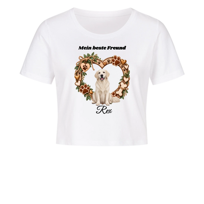 Personalisiertes Hunde-T-Shirt mit Foto & Name