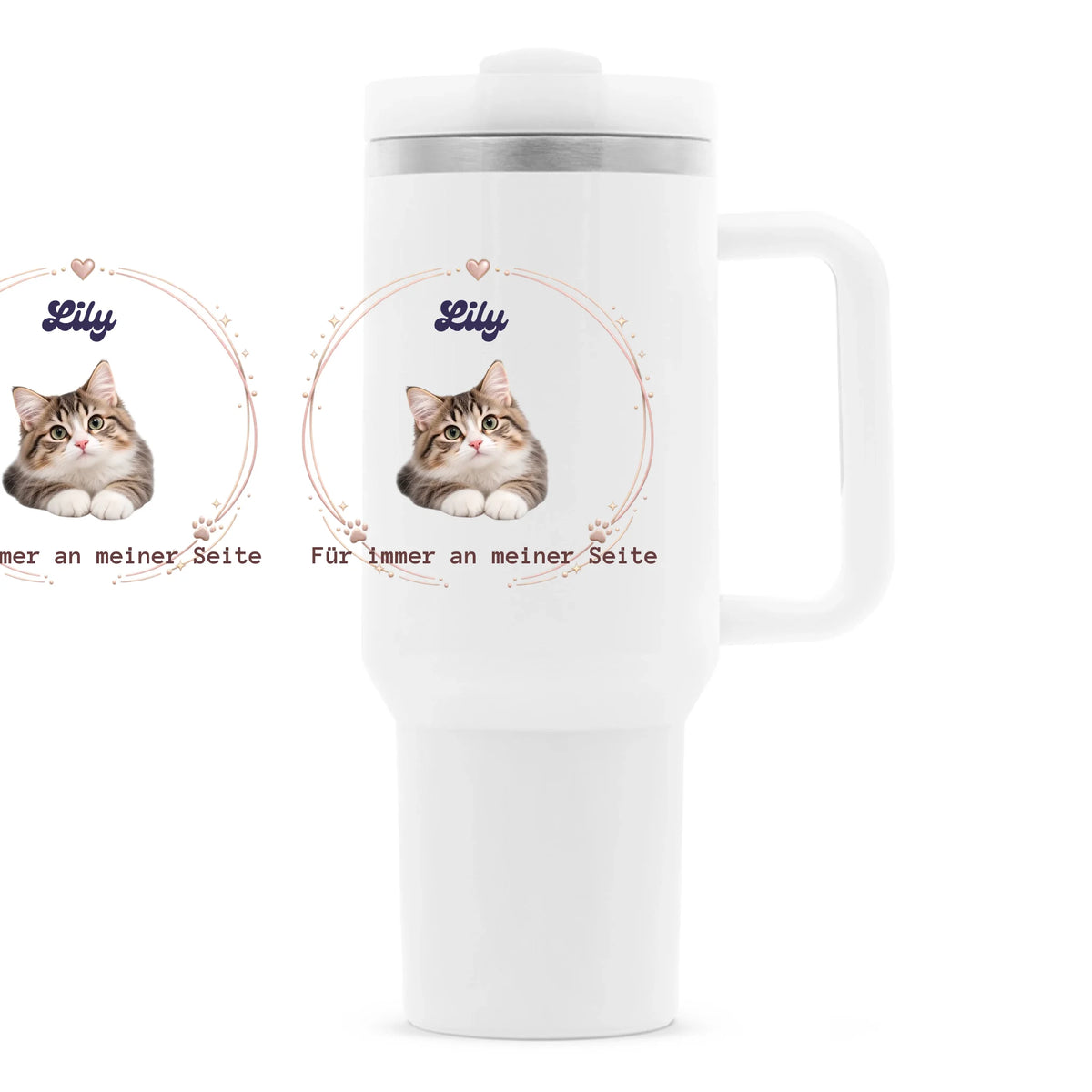 Hund & Katze -Foto Kollektion mit Name & Spruch