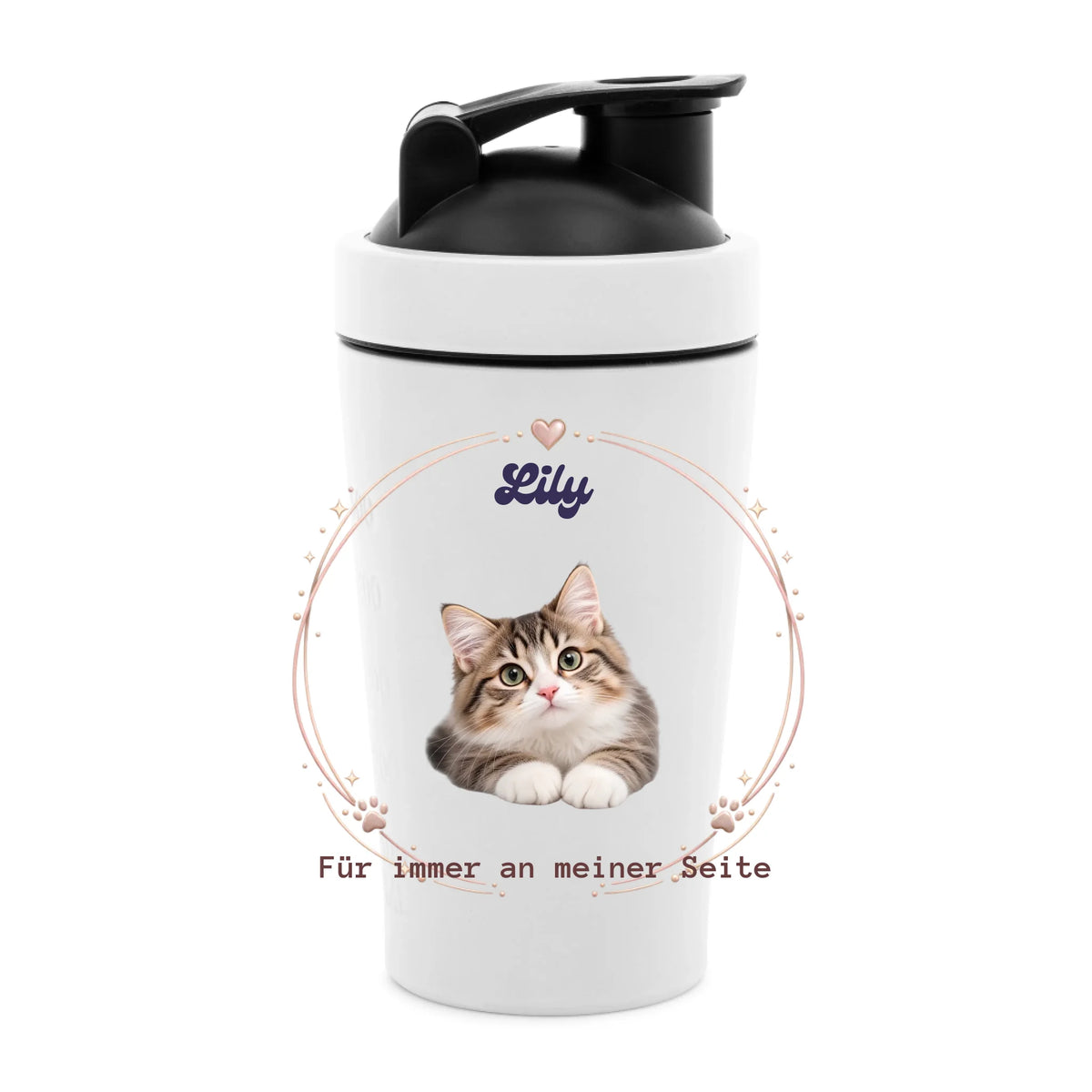 Hund & Katze -Foto Kollektion mit Name & Spruch