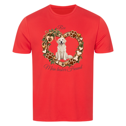 Personalisiertes Hunde-T-Shirt mit Foto & Name