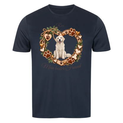 Personalisiertes Hunde-T-Shirt mit Foto & Name