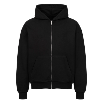 Mein bester Freund hat Pfoten-Personalisiertes Unisex Hoodie mit Reißverschluss