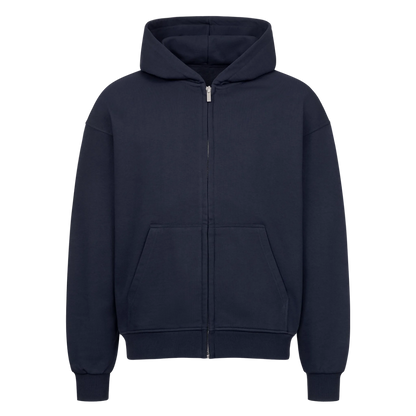 tamnoplava zip oversized marketprint