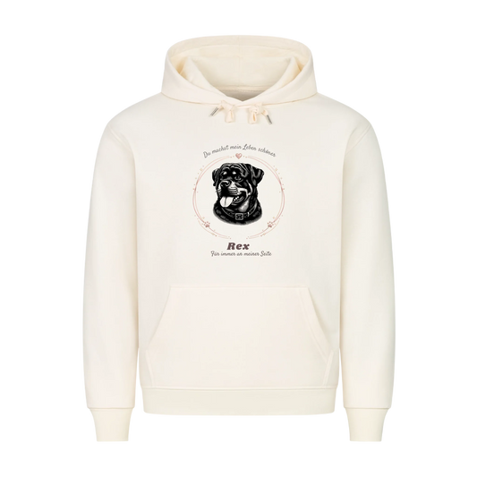Personalisierter Dog Mom Hoodie mit Hundename
