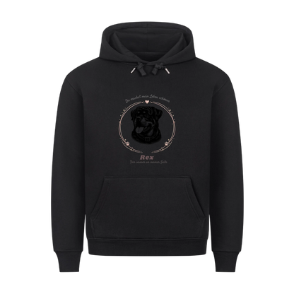 Personalisierter Dog Mom Hoodie mit Hundename
