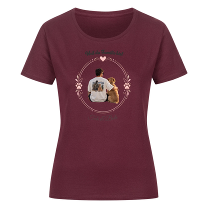 Personalisiertes T-Shirt mit deinem Foto, Wunschtext & Vierbeiner
