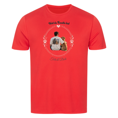 Personalisiertes T-Shirt mit eigenem  Foto & Text/ Geschenk Idee