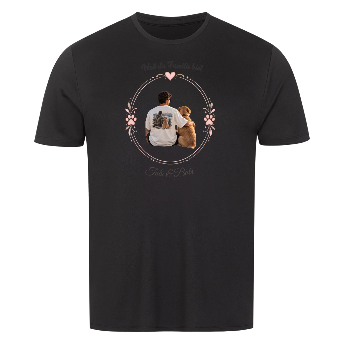 Personalisiertes T-Shirt mit eigenem  Foto & Text/ Geschenk Idee