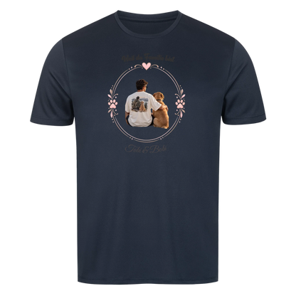 Personalisiertes T-Shirt mit eigenem  Foto & Text/ Geschenk Idee