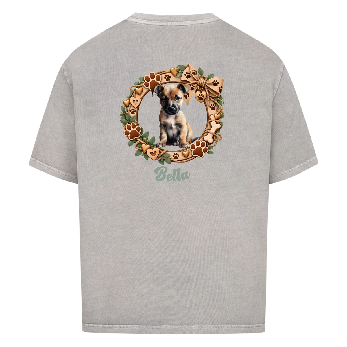 Dein Liebling, dein Style, sein foto-personalisiertes Oversized-Shirt