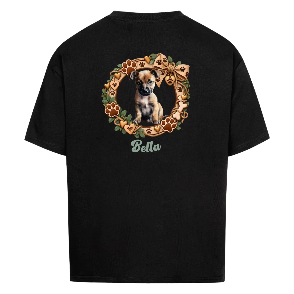 Dein Liebling, dein Style, sein foto-personalisiertes Oversized-Shirt