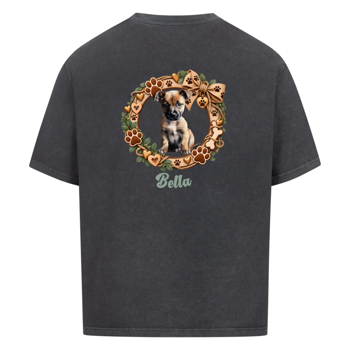 Dein Liebling, dein Style, sein foto-personalisiertes Oversized-Shirt