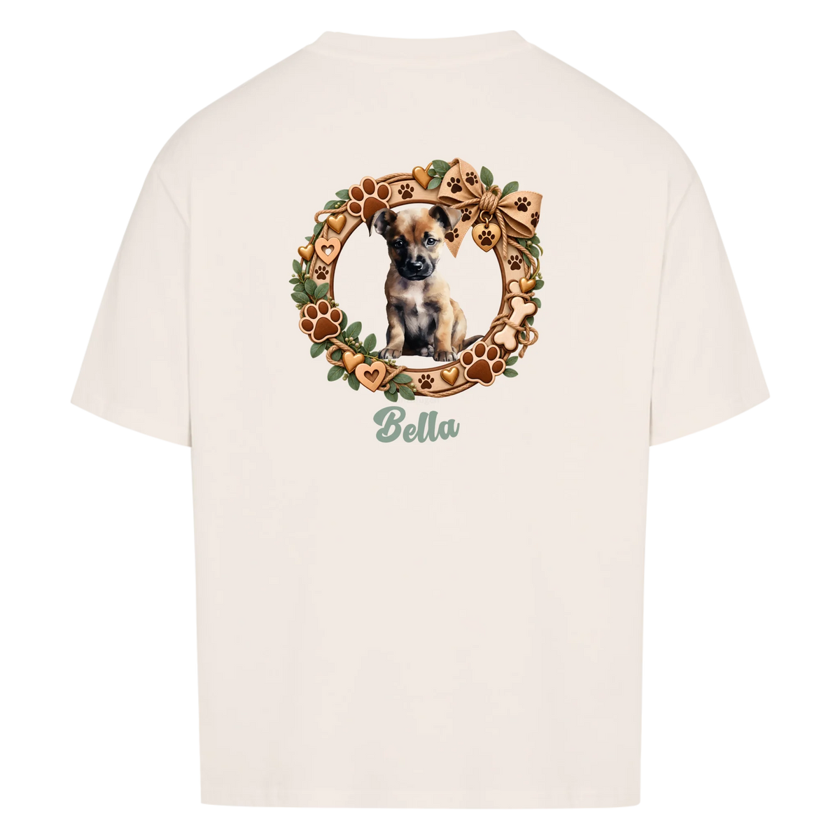 Dein Liebling, dein Style, sein foto-personalisiertes Oversized-Shirt