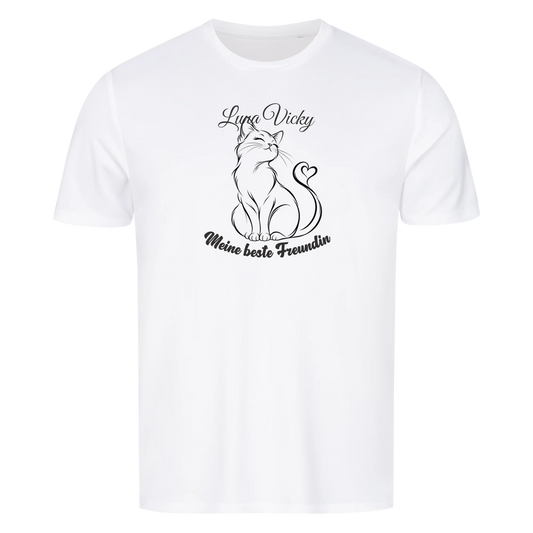 Personalisiertes T-Shirt mit Name, Datum & Wunschtext