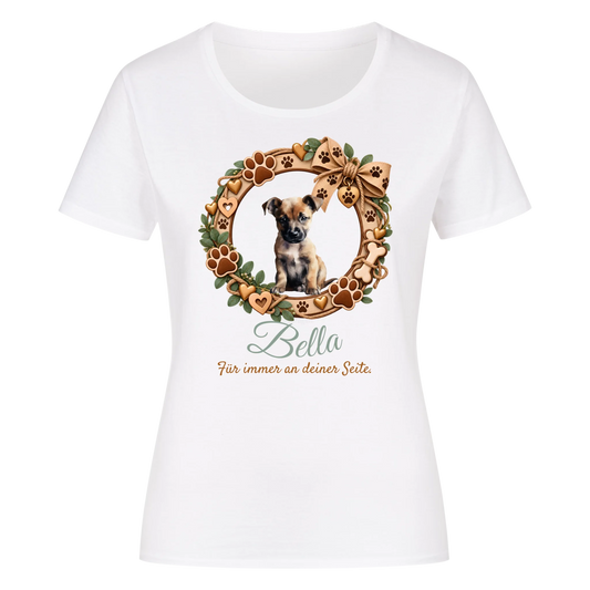 Personalisiertes T-Shirt mit deinem Foto, Wunschtext & Vierbeiner