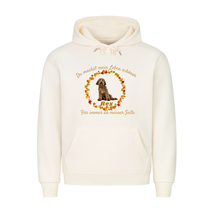 Personalisierter Dog Mom Hoodie mit Hundename