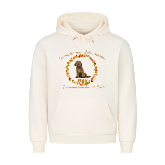 Personalisierter Dog Mom Hoodie mit Hundename