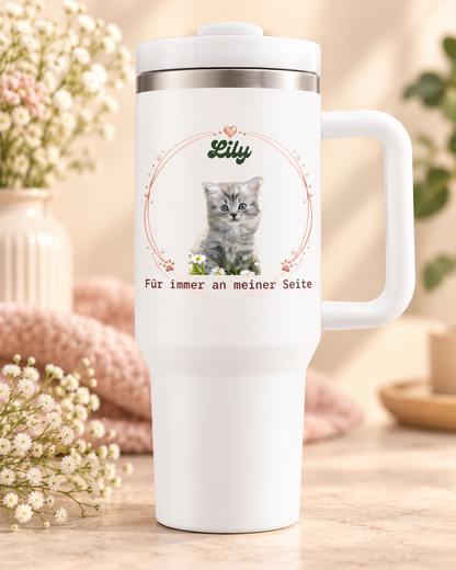 Personalisierter Thermobecher mit Foto & Name -1200ml