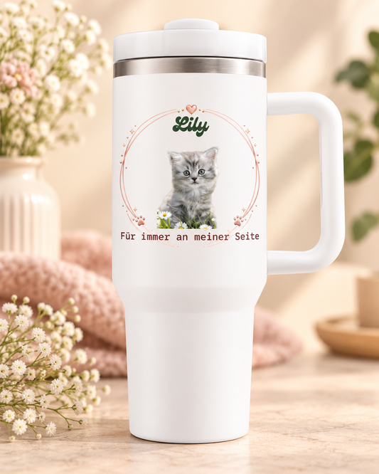 Personalisierter Thermobecher mit Foto & Name -1200ml