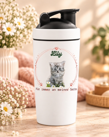 Hund & Katze -Foto Kollektion mit Name & Spruch