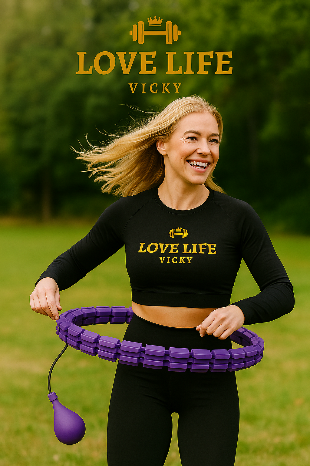 Hula-Hoop Reifen- Massage & fitness in einem
