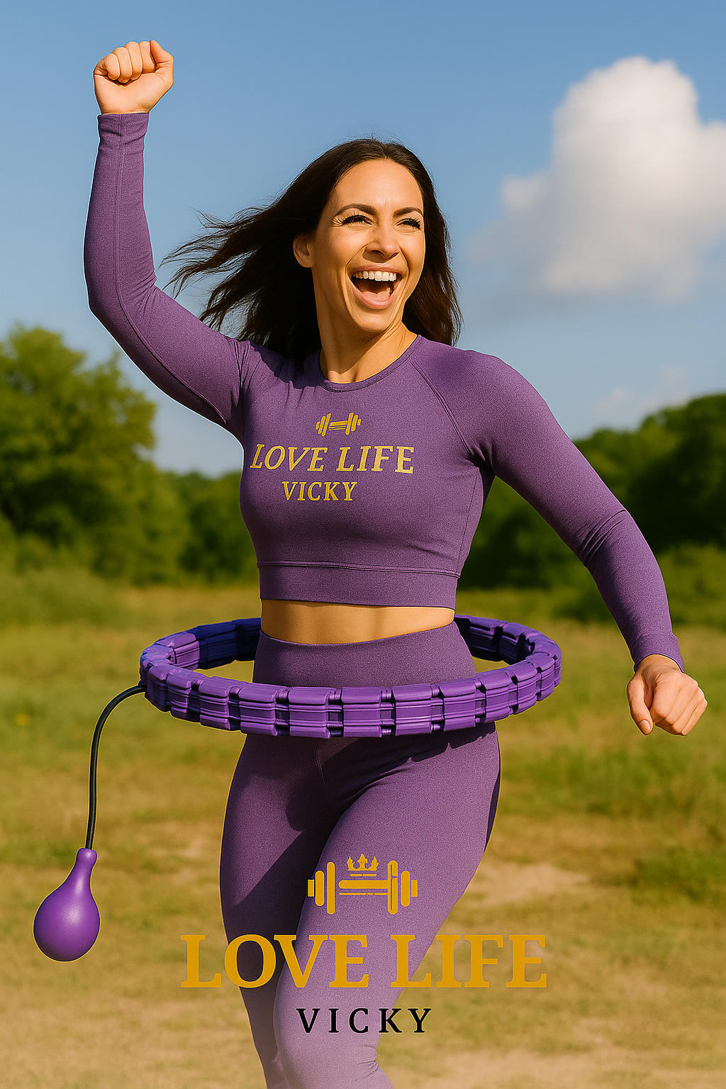 Hula-Hoop Reifen- Massage & fitness in einem